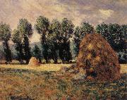 Claude Monet Haystacks France oil painting artist